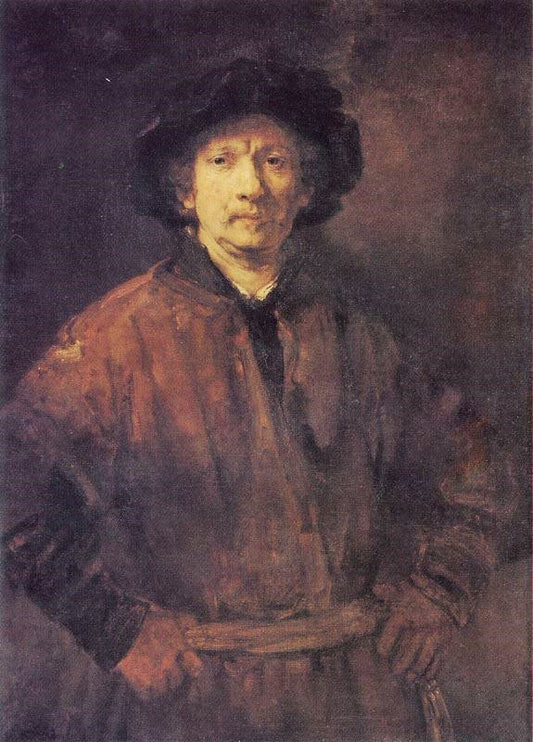 Self Portrait Aged 49 by Rembrandt van Rijn