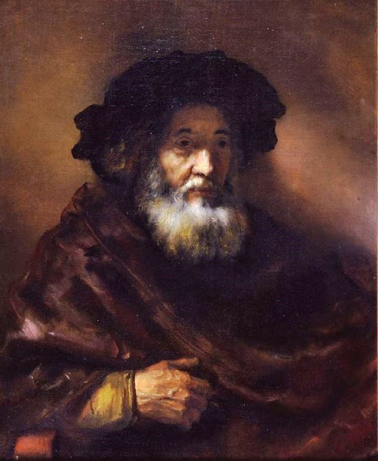 Portrait Of An Old Man (Follower) by Rembrandt van Rijn