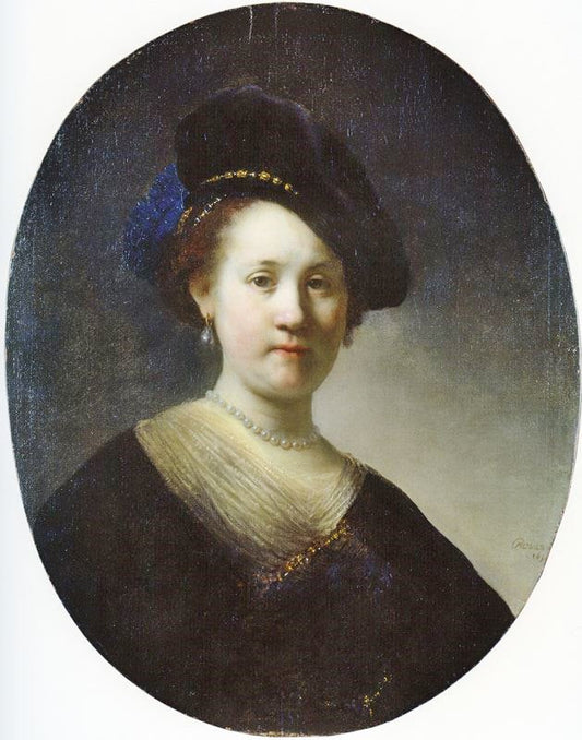 Bust Of A Young Woman In A Cap by Rembrandt van Rijn