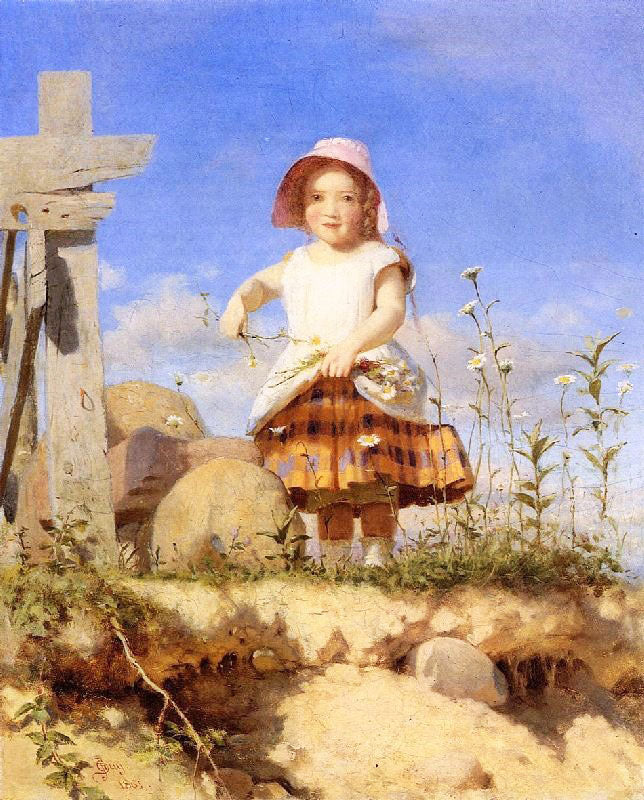 Gathering Flowers by Seymour Joseph Gu