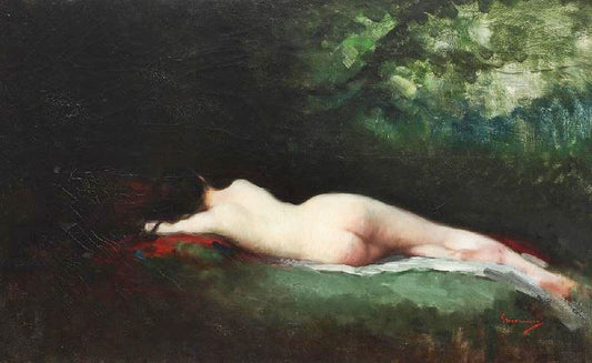 Sleeping Nymph by Nicolae Grigorescu