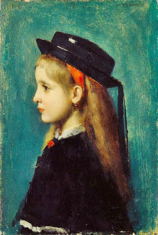 Alsatian Girl by Jean-Jacques Henner