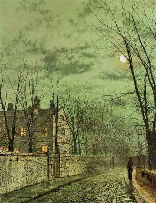 Under The Moonbeams by John Atkinson Grimshaw