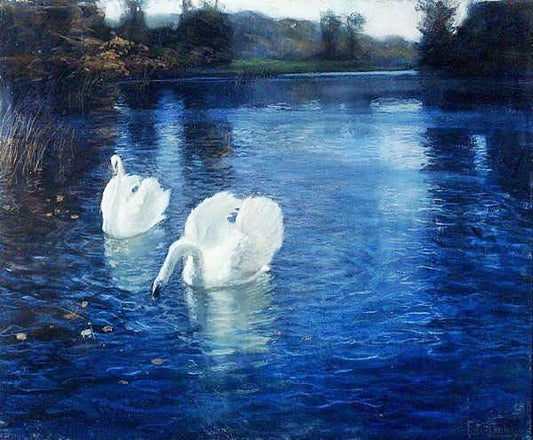 Northern Light, Sweden by Fritz Thaulow