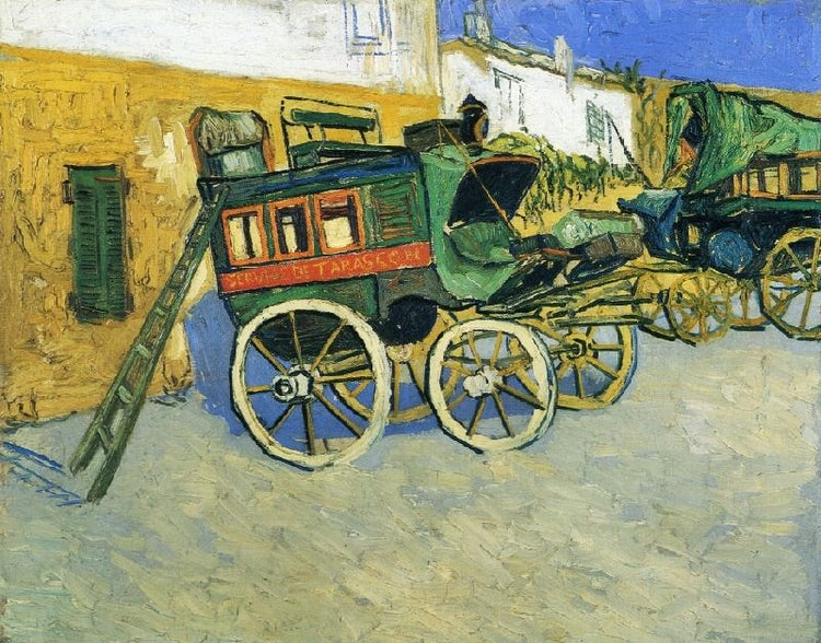 Tarascon Stagecoach by Vincent van Gogh