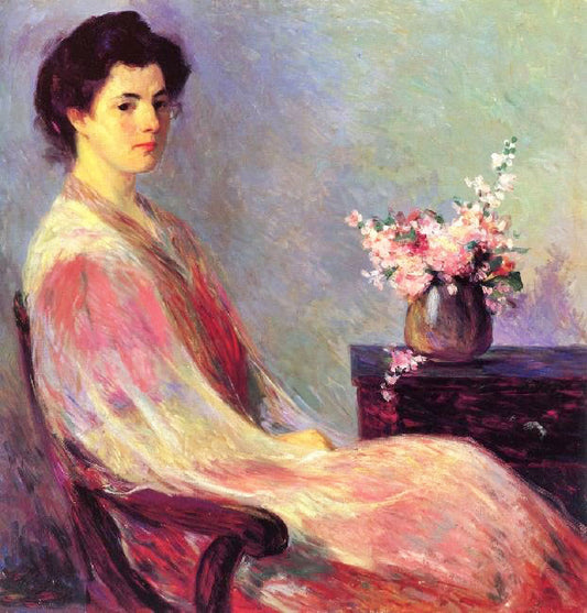 Lady In Pink by Bernhard Gutmann