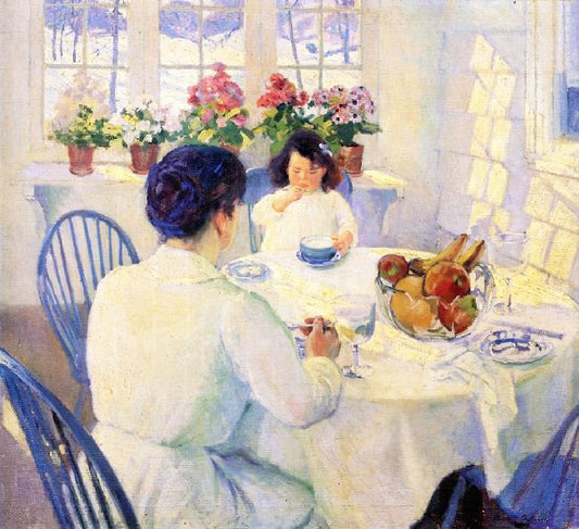 The Breakfast Room by Bernhard Gutmann