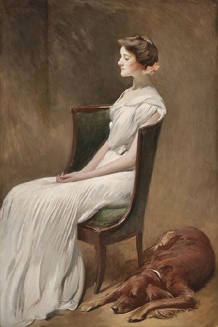 Miss Dorothy Quincy Roosevelt by John White Alexander