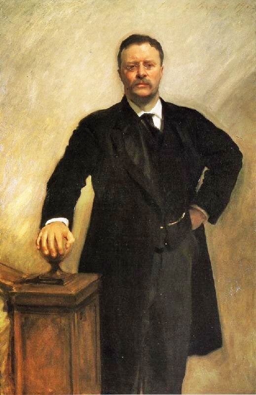 President Theodore Roosevelt by John Singer Sargent