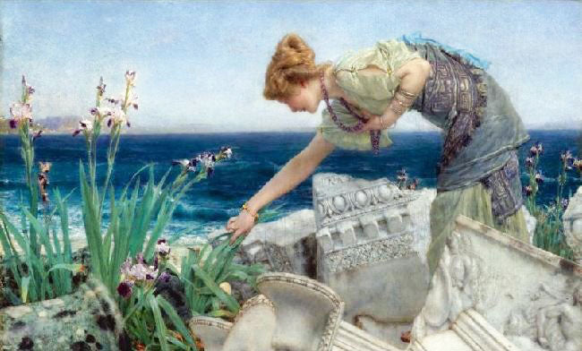 Among The Ruins by Sir Lawrence Alma-Tadema