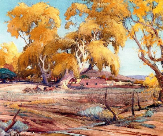 Taos Landscape by Ira Diamond Gerald Cassid