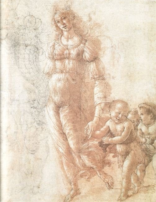 The Autumn by Sandro Botticelli