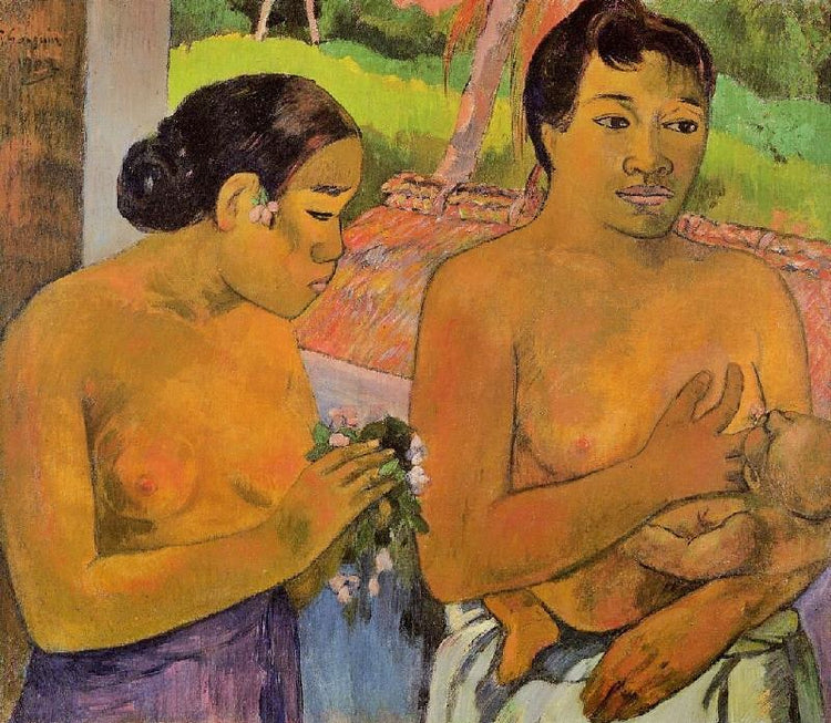 The Offering by Paul Gauguin