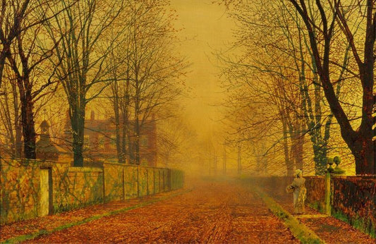 Evening Glow by John Atkinson Grimshaw
