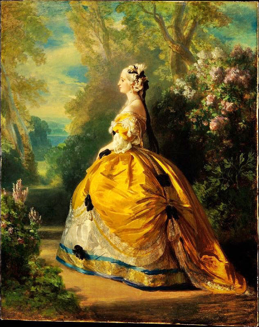 The Empress Eugenie by Franz Xavier Winterhalter