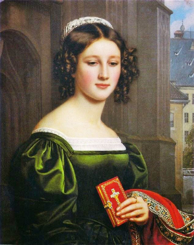 Anna Hillmayer by Joseph Karl Stieler
