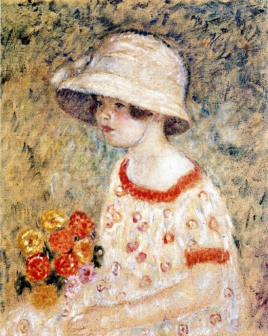 Portrait Of Frances Kilmer by Frederick Carl Frieseke