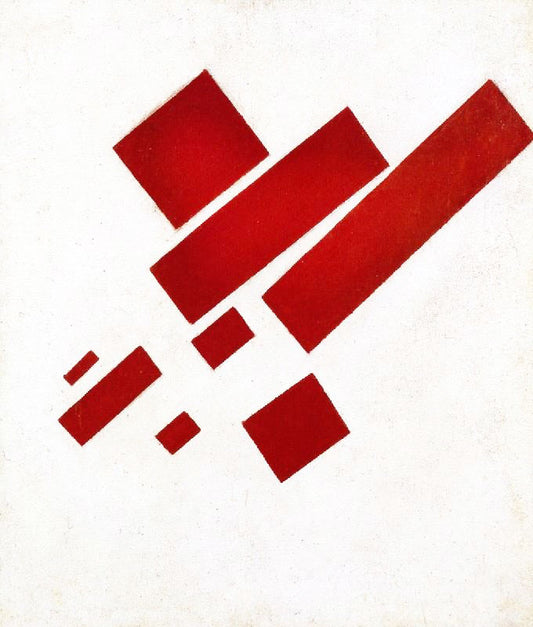 Suprematist Painting. Eight Red Rectangles by Kasimir Malevich