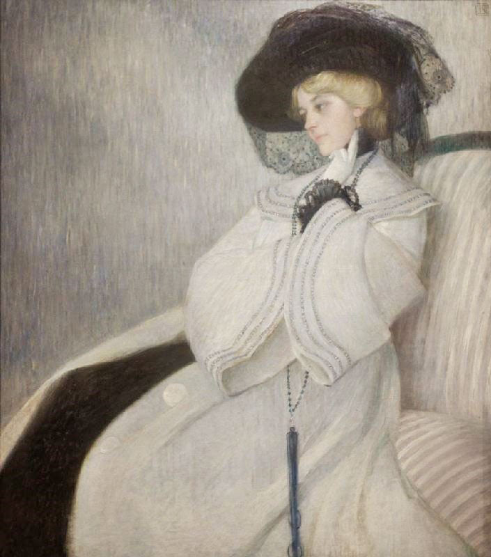 Portrait In Black And White by Wilhelm List