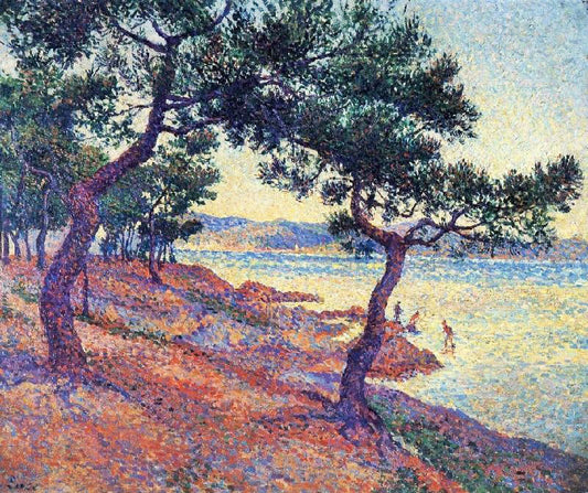 Saint Tropez, Les Canoubiers by Maximilien Luce