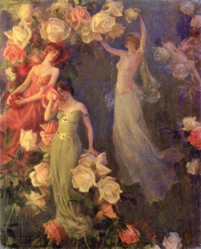 Perfume Of Roses by Charles Courtney Curran