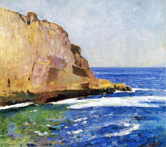Bald Head Cliff, York, Maine by Emil Carlsen