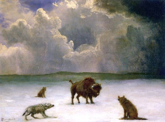 Trapped by Albert Bierstadt