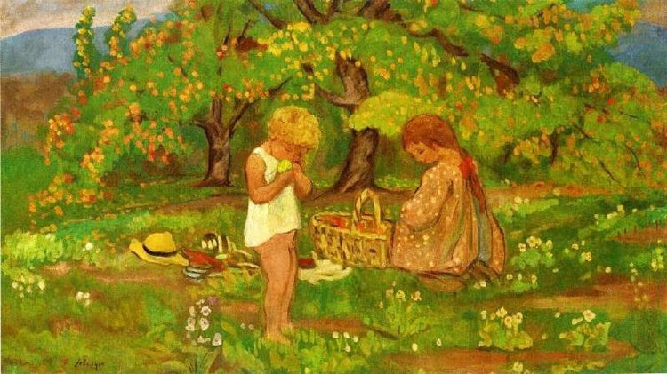 The Afternoon Snack by Henri Lebasque