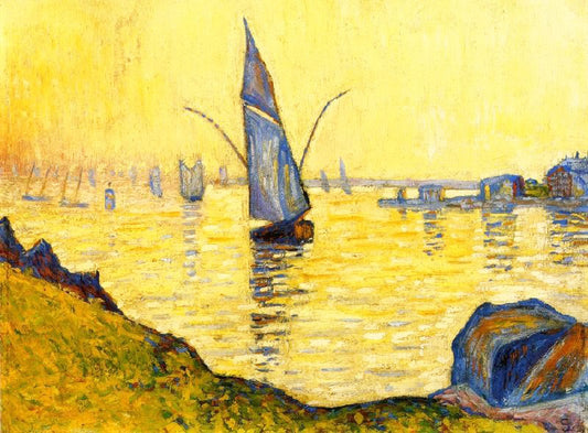 Concarneau, Study by Paul Signac