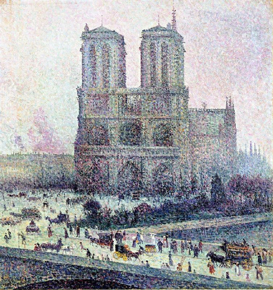 Notre Dame by Maximilien Luce