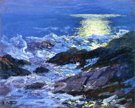 Sea And Cliffs by Edward Potthast
