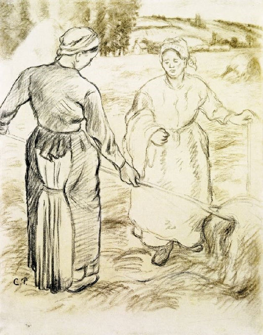 The Tedders by Camille Pissarro