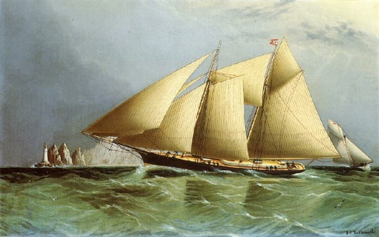 Vesta’ Off The Needles by James E. Buttersworth