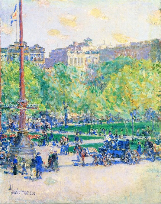 Union Square by Childe Hassam