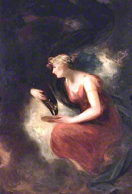 Hebe Feeding Jupiter ’S Eagle by William Beeche