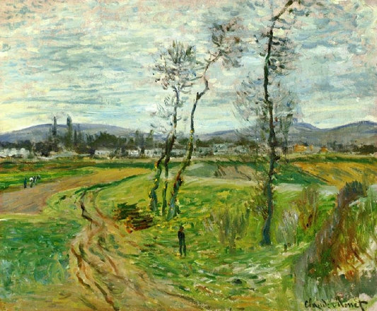 A Field At Gennevilliers by Claude Oscar Monet