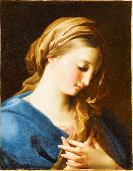 Madonna Of The Annunciation by Pompeo Batoni