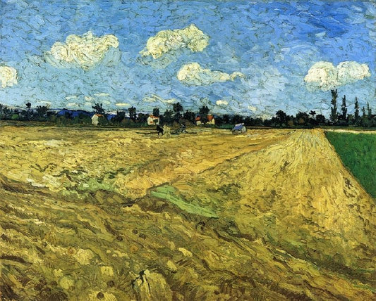 The Ploughed Field by Vincent van Gogh