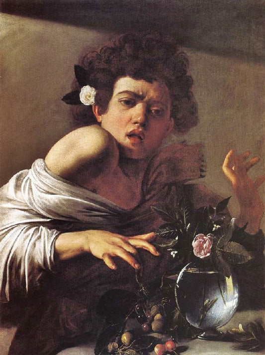 Boy Bitten By A Lizard by Caravaggio