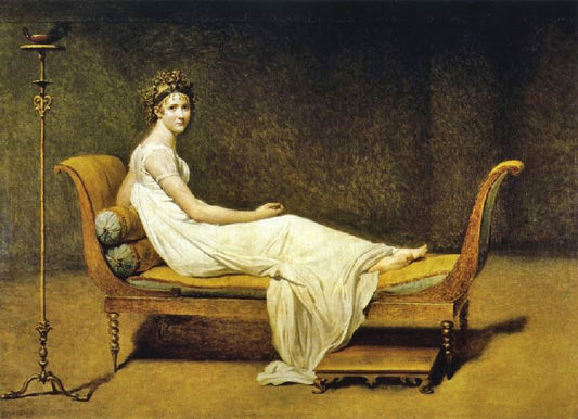 Juliette Recamier by Jacques-Louis David