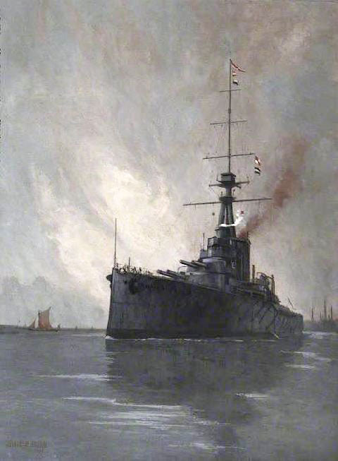 ’Hms Thunderer’ by Gerald Maurice Burn