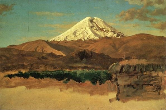 Mount Chimborazo, Ecuador by Frederic Edwin Church