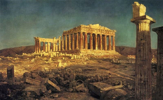 The Parthenon by Frederic Edwin Church