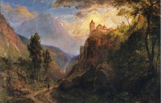 The Monastery Of San Pedro by Frederic Edwin Church