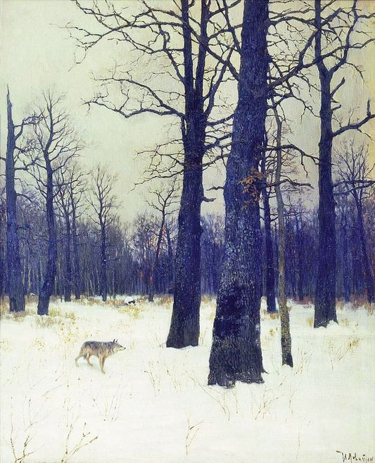 Winter In The Forest by Isaac Levitan