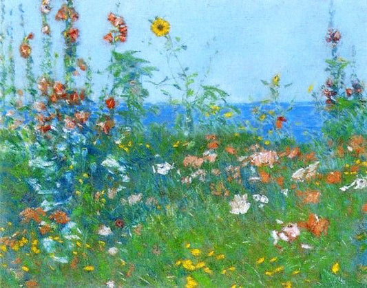Poppies, Isles Of Shoals by Childe Hassam