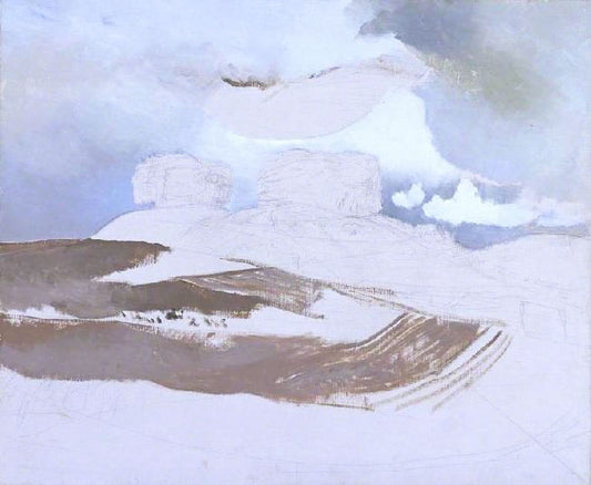 Whittenham Clumps by Paul Nash