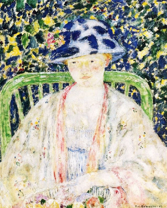 The Green Chair by Frederick Carl Frieseke