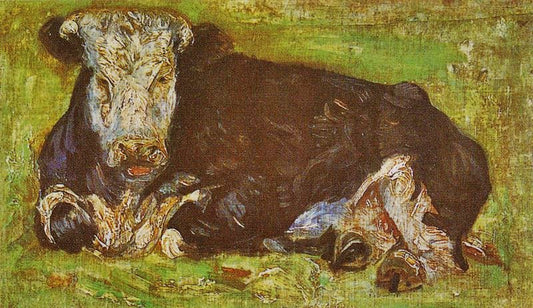 Cow Lying Down by Vincent van Gogh