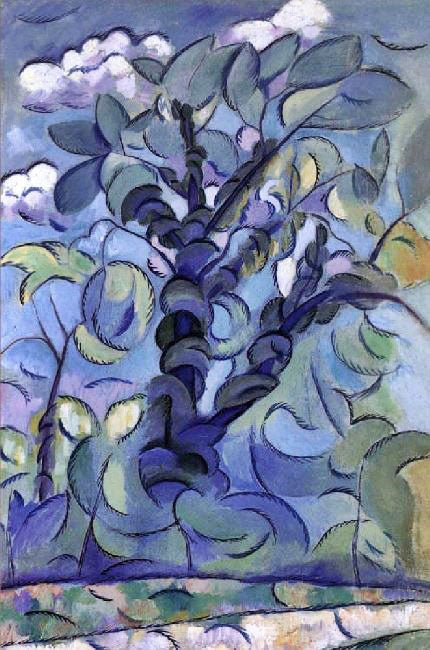Tree by Vladimir Baranoff-Rossine